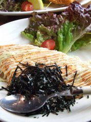 料理メニュー写真 ふわふわ明太子 チーズオムレツ