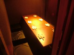 和モダンな掘りごたつ個室