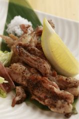 料理メニュー写真&nbsp;国産若鶏のせせり焼き　（たれ、又は天然塩）