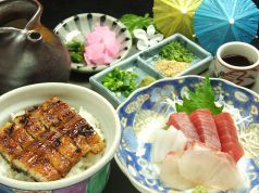 料理メニュー写真&nbsp;まぶしかつセット／まぶし造りセット