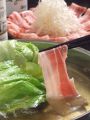 料理メニュー写真&nbsp;糸島豚の塩しゃぶしゃぶ（1人前）