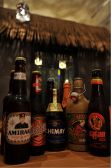 ビールをたくさん並べて飲み比べるのも◎
