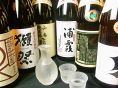 日本酒の種類は豊富。