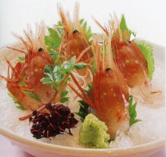 料理メニュー写真&nbsp;噴火湾・牡丹海老