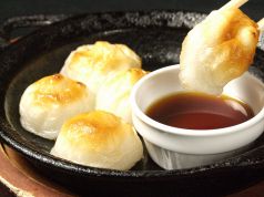 もちもち餃子の鉄板焼き