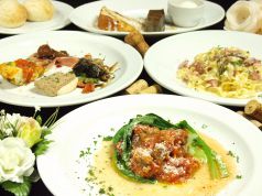 料理メニュー写真&nbsp;コース（自家製パンとドリンク付き）