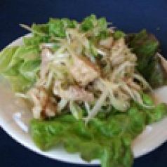 料理メニュー写真&nbsp;蒸し鶏ネギ和え
