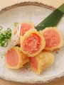 料理メニュー写真&nbsp;博多辛子明太子　天ぷら