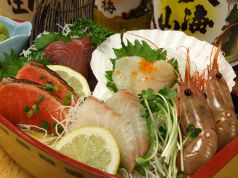 料理メニュー写真 お刺身5点盛り合わせ
