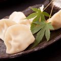 料理メニュー写真&nbsp;◆ 葛きり／餃子／おぼろ豆腐／しゃぶ餅／湯葉 ◆