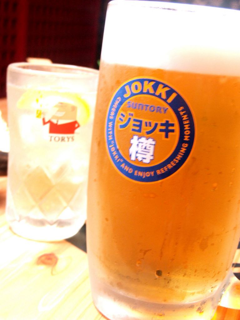 生ビール 特大ジョッキ629円!!このド迫力で乾杯しよう♪