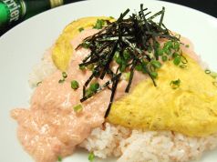 料理メニュー写真&nbsp;明太子のオムライス・クリームソース