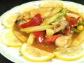 料理メニュー写真&nbsp;ホタテとアスパラ炒め
