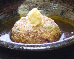 料理メニュー写真&nbsp;レンコン饅頭
