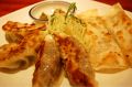 料理メニュー写真&nbsp;三種餃子盛り合せ（各2ヶ）