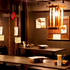 店内は和の雰囲気で居心地良好です。