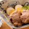 料理メニュー写真 自家製とろとろ角煮 味玉添え