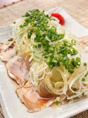 料理メニュー写真 むねみ たたき葱まみれ