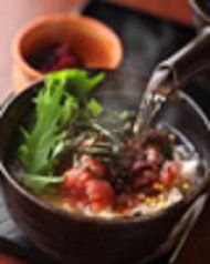 料理メニュー写真&nbsp;スープ茶漬け（鮭・梅・明太子）