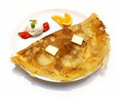 料理メニュー写真&nbsp;デザートバインセオ（バナナ／シナモンチョコ／いちご）