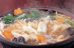 料理メニュー写真&nbsp;【 秋田名物 】　きりたんぽ鍋　（ 中盛り ）