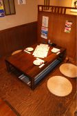 店内に入って左側の席です