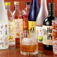 梅酒、果実酒も多数揃います。