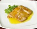 料理メニュー写真&nbsp;地鶏の唐揚げレモンソース &nbsp;