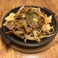 ジンギスカン風もやし炒め