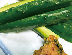 にんにく味噌きゅうり