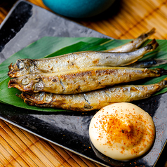 子持ちししゃも焼き