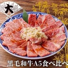 黒毛和牛A5食べ比べ【大】