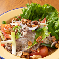 辛さ調整OK！日本人好みのマイルドな本格タイ料理