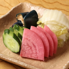 漬物盛り合わせ