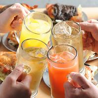 生ビール、ハイボールも飲める飲み放題！