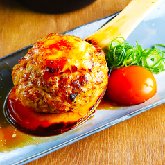 丹波黒鶏地鶏チーズつくね焼き