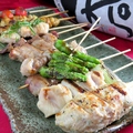 料理メニュー写真 串の盛り合わせ10本！