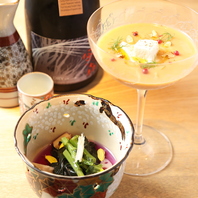 【旬の味覚を堪能！お酒が進む絶品アラカルト♪】