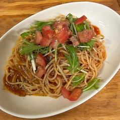 トマトの冷製パスタ