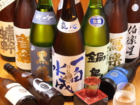 種類豊富なお酒の数々！