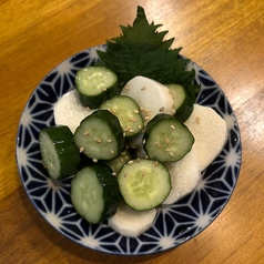 きゅうりと長芋の浅漬け