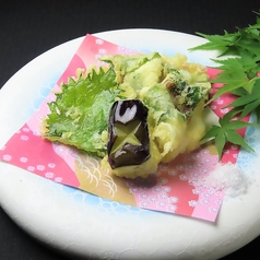 真鯛の紫蘇まき天ぷら
