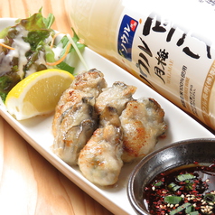 牡蠣のバター焼き