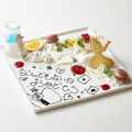 料理メニュー写真 【１】メッセージ付き特製デザートプレート