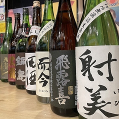 こだわり抜いた豊富な日本酒