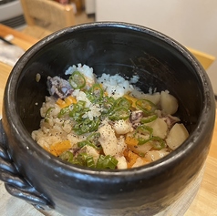 【土鍋で炊いた】和風海鮮ピラフ