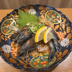 "天使の海老"の特製醤油漬け