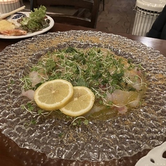 【鮮度が抜群】本日のカルパッチョの写真