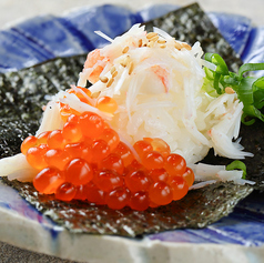 カニ手巻き寿司