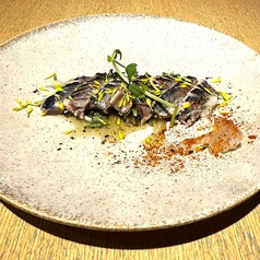≪旬の味覚≫マイワシの炙りカルパッチョ